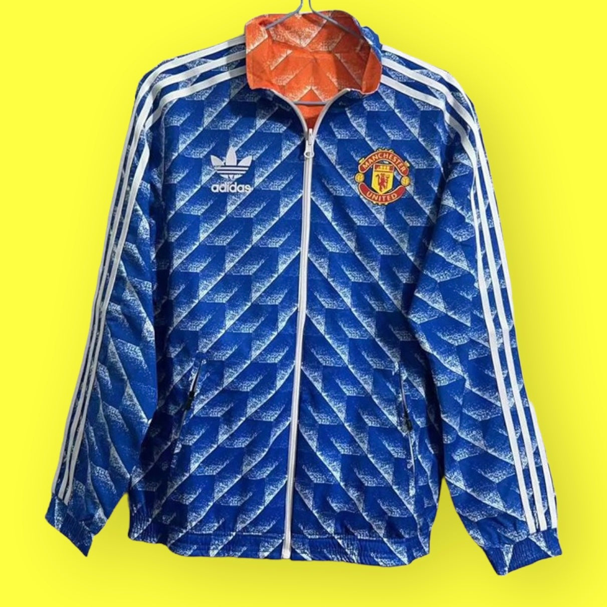 Manchester United Blue & Orange Double Sided Windbreaker 2024/25