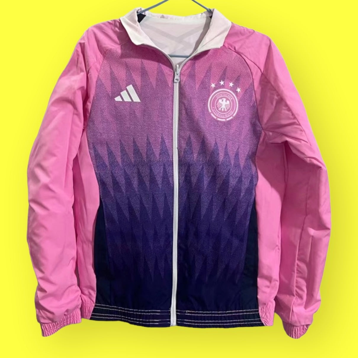 Germany White & Pink Double Sided Windbreaker 2024/25