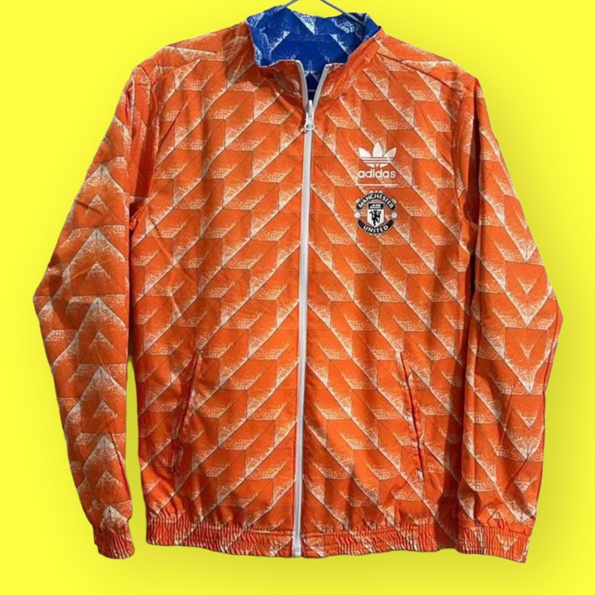 Manchester United Blue & Orange Double Sided Windbreaker 2024/25