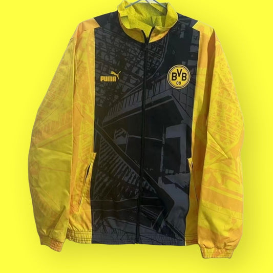 Borussia Dortmund Black & Yellow Double Sided Windbreaker 2024/25