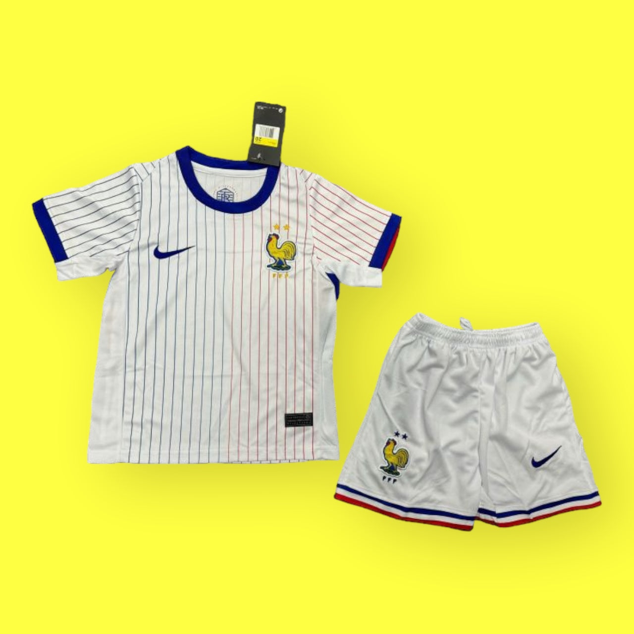 France Away Euro 2024 Kids