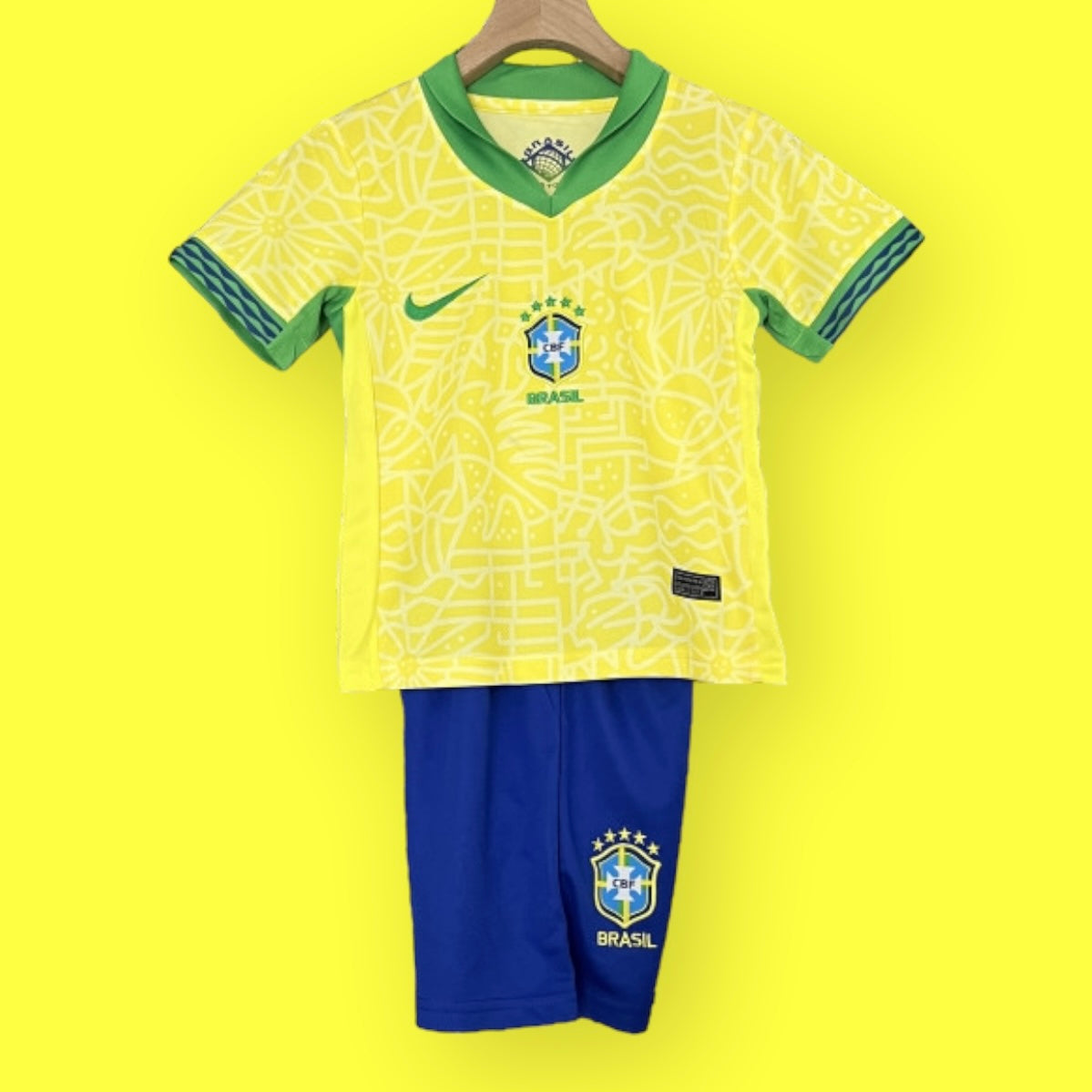 Brazil Home Copa America 2024 Kids